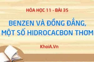 Benzen: Tính chất vật lý, tính chất hóa học của Benzen, Đồng đẳng và Ứng dụng hidrocacbon thơm - Hóa 11 bài 35